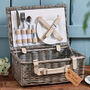 Personalised Traditional Two Person Picnic Hamper, thumbnail 1 of 7