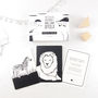 Black And White Baby Flash Cards Africa, thumbnail 1 of 4