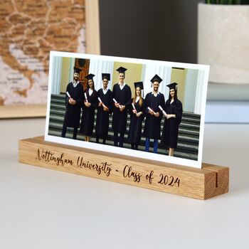 Personalised Graduation Gift Panoramic Print And Stand, 3 of 12
