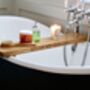 Personalised Wooden Bath Caddy, thumbnail 2 of 3