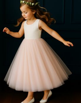 Honey In Baby Pink ~ Party Or Flower Girl Dress, 4 of 5
