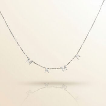 Mama Letter Necklace, 4 of 9