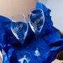 All You Need Is Love, Hand Engraved Champagne Flutes, thumbnail 6 of 7