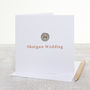 'Shotgun Wedding' Shooting Themed Wedding Card, thumbnail 1 of 2