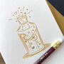 'Magical Potion Bottle' Letterpress Card, thumbnail 2 of 2