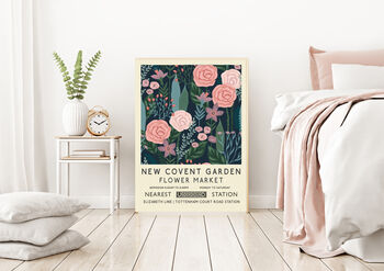Covent Garden Flower Market Art Print, 3 of 3