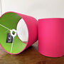 Bright And Bold Pendant Drum Lampshade, thumbnail 1 of 11