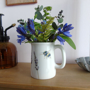 Lavender And Bee Fine Bone China Mini Jug, 4 of 12