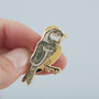 British Garden Bird Enamel Pin Badge, thumbnail 1 of 5