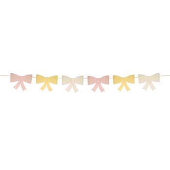 3D Paper Bow Party Garland, 4 of 4