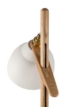 Element Oak And Ceramic Floor Lamp, 6 of 8