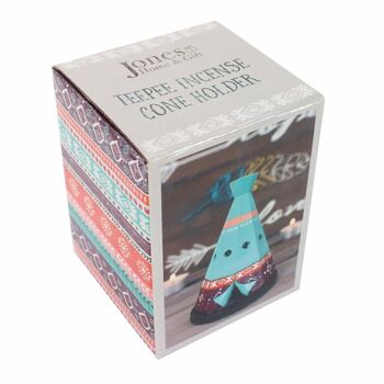 Boho Teepee Incense Cone Holder, 2 of 3