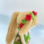Handmade Crochet Fairy Doll, Tinker Bell, thumbnail 12 of 12