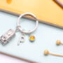 Caravan Personalised Keyring Travel Caravanning Gift, thumbnail 6 of 11