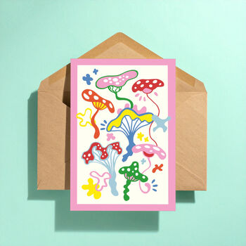 'Funky Fungi' Greeting Card, 3 of 3