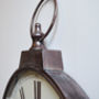 Antique Brass Large Oversized Pocket Watch Wall Clock, thumbnail 6 of 12