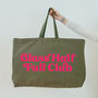 Olive Really Big Bag. Glass Half Full Club. Weekend Bag, thumbnail 2 of 6