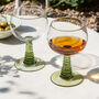 Set Of Two Retro Roemer Wine Glasses, thumbnail 1 of 5