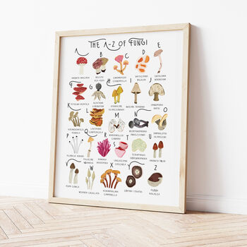 The A To Z Of Fungi Print, 2 of 6