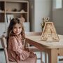 Personalized Piggy Bank, Wooden Kids Letters, thumbnail 1 of 10