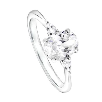Created Brilliance Rebecca Lab Grown Diamond Ring, 2 of 11