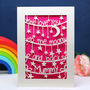 'To The Moon And Back' Personalised Card, thumbnail 2 of 7