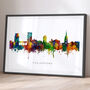 Chelmsford Skyline Cityscape Art Print, thumbnail 1 of 12