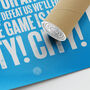 Coventry City 'Sing Together' Football Song Print, thumbnail 3 of 3