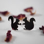 Sterling Silver Squirrel Earrings, thumbnail 3 of 5