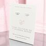 Mother’s Queen Bee Sterling Silver Stud Earrings, thumbnail 1 of 6