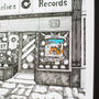 Personalised Record Shop Print, thumbnail 5 of 10