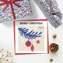 Personalised Matisse Inspired Christmas Card Bauble, thumbnail 2 of 2