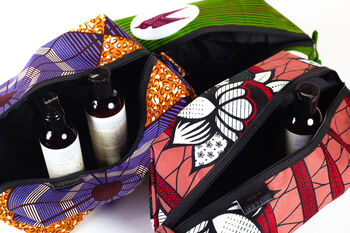 African Print Toiletry Wash Bag, 8 of 10