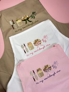 In My Sourdough Era Embroidered Apron, 2 of 8