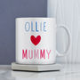 Mummy's Boy Personalised Mug, thumbnail 1 of 2