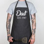 Personalised Father's Day Denim Apron, thumbnail 1 of 4