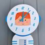 Children's Personalised Wall Clock, thumbnail 3 of 3