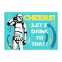 Original Stormtrooper Cheers Celebration Card, thumbnail 2 of 3