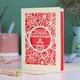 Papercut Diwali Card, thumbnail 3 of 7