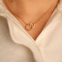 Daughter In Law Gift For Her Interlocking Circles Jewellery, thumbnail 4 of 10