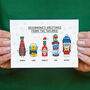 'Seasoning's Greetings' Personalised Family Christmas Cards, thumbnail 5 of 6