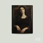 Vintage Portrait Art Print | Moody Wall Art | Dark Academia Home Decor, thumbnail 9 of 11