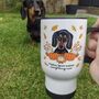 Personalised Pupkin Patch Dog Lover Travel Mug, thumbnail 1 of 10