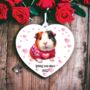Personalised Guinea Pig Love Decoration, thumbnail 2 of 2