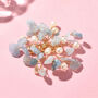 Aquamarine And Pearl Brooch, thumbnail 3 of 3