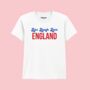 Live Laugh Love England Football Baby Tee T Shirt, thumbnail 2 of 4