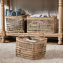 Alnwick Set Of Three Woven Seagrass Baskets, thumbnail 1 of 6