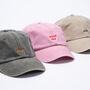 Custom Vintage Cap With Personalised Embroidery Text, thumbnail 7 of 10