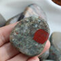 African Bloodstone Smoothstone Protection Crystal Gift, thumbnail 7 of 11