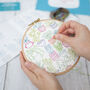 Houseplants Embroidery Kit, thumbnail 4 of 10